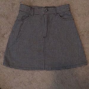Brandy gingham skirt